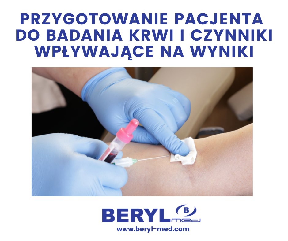 Przygotowanie pacjenta do pobrania krwi