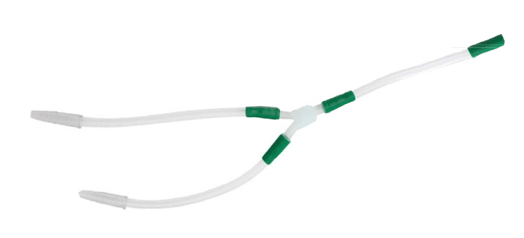 Dreny łączące specjalne Y do drenażu klatki piersiowej