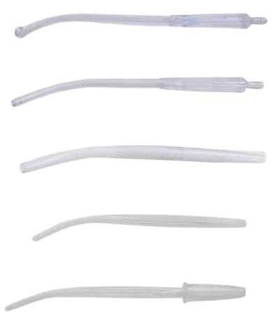 Kanka odsysająca sztywna z kulką standardowa mini przedłużona