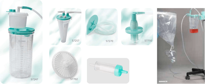 Wyposażanie do systemu ssącego Serres