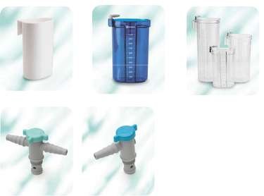 Pojemniki wielorazowego użytku systemu ssącego Serres