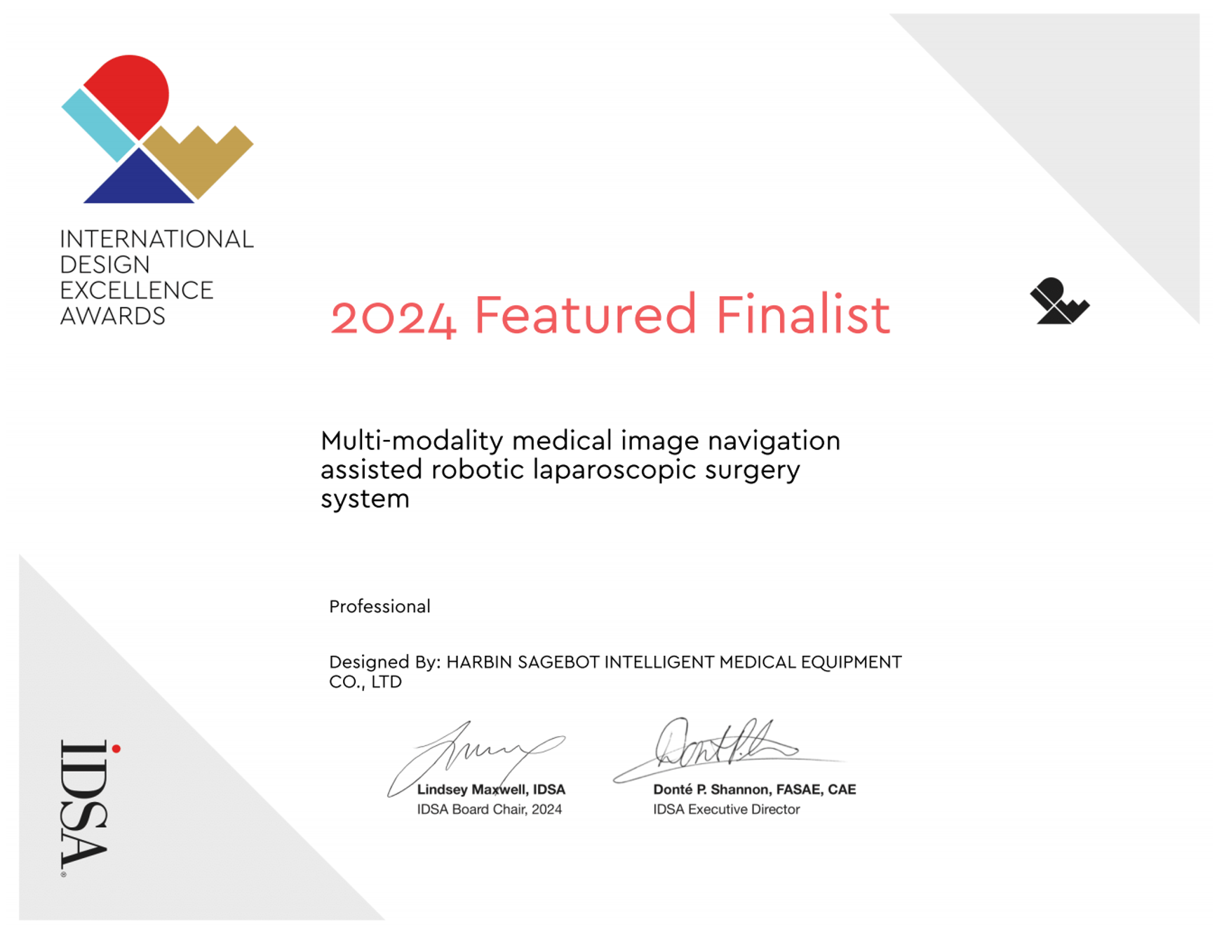 Nagroda Red Dot Award 2024 przyznana robotowi chirurgicznemu KangDuo SR2000