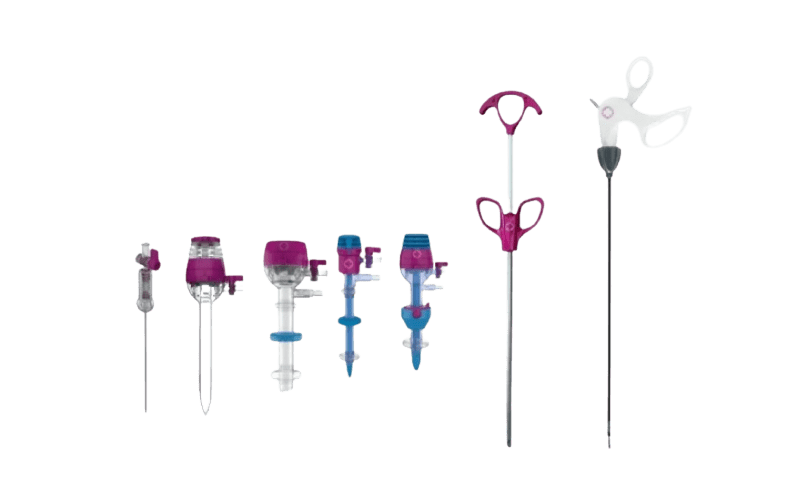 Zestaw zabiegowy Genmed trokary klipsownice