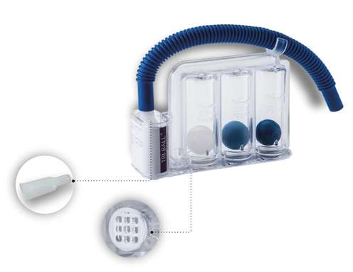 Trenażer oddechowy do treningu oddechu ćwiczenia SMI